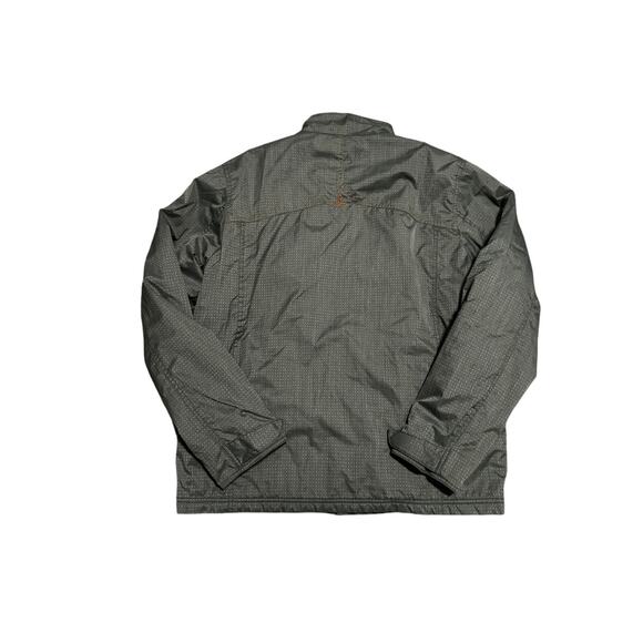 prAna Men’s Insulated Nylon Jacket – L – Moss Green / Mustard Lining - Picture 3 of 7